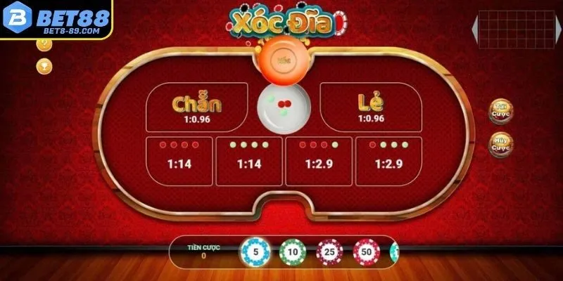 Gấp thếp trong công thức đánh xóc đĩa tại bet88 nhà cái