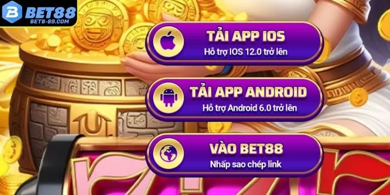 Người dùng tiến hành quét mã QR để tải app BET88